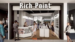 ออกแบบ ผลิต และติดตั้งร้าน : ร้าน Rich Point Lotus กระทุ่มแบน จ.สมุทรสาคร